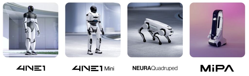 robot umanoide Neura Robotics con intelligenza cognitiva avanzata