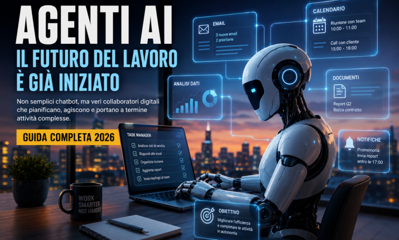Robot umanoide utilizza agenti AI per gestire email, documenti, dati e appuntamenti di lavoro