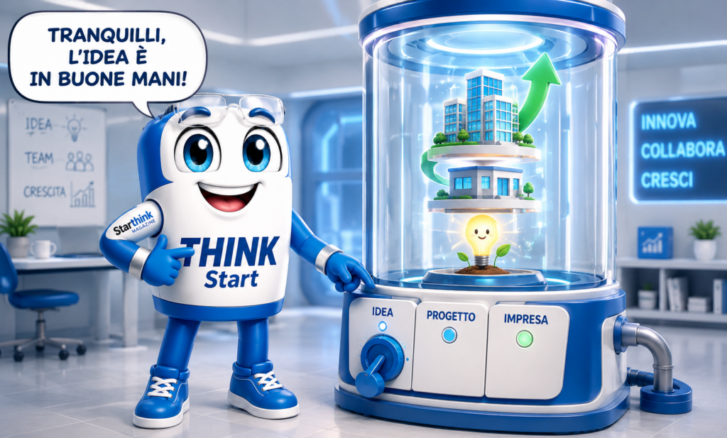 THINK START mostra un incubatore startup che trasforma un’idea in un’impresa